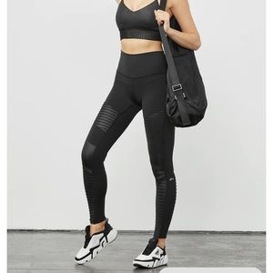 Alo high rise moto leggings